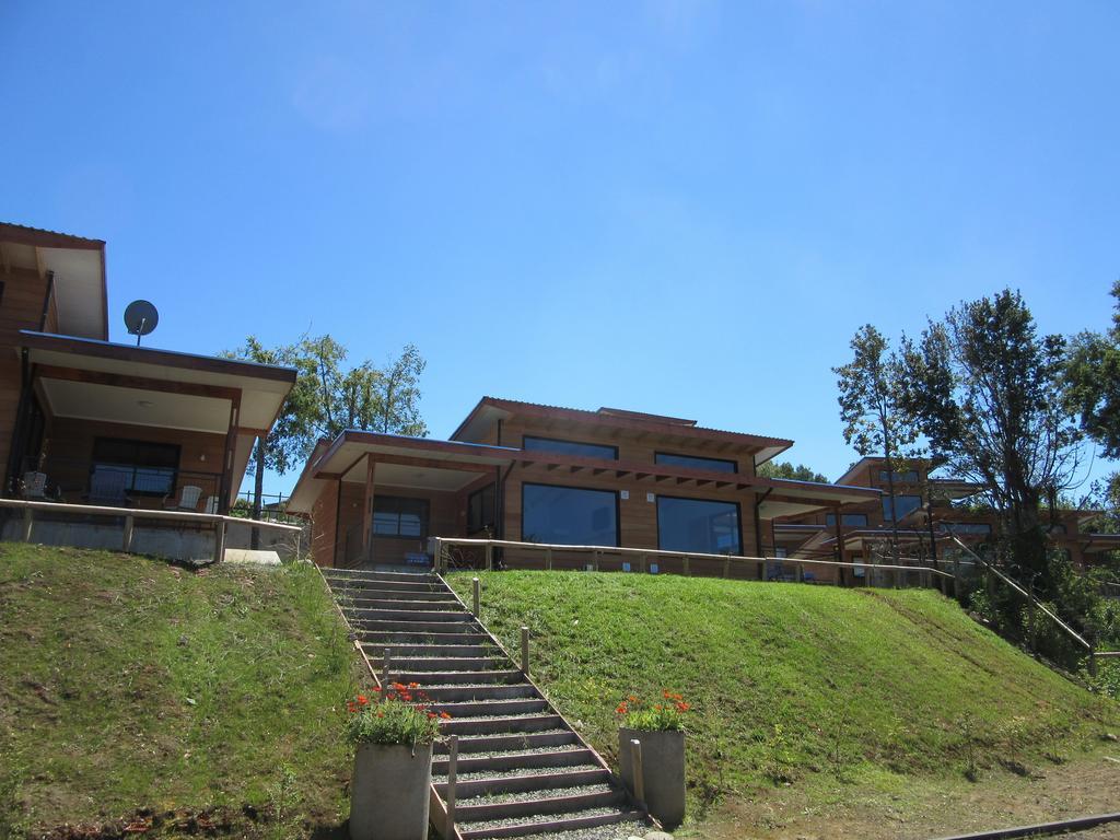 Cabanas El Roble Ликанрай Экстерьер фото
